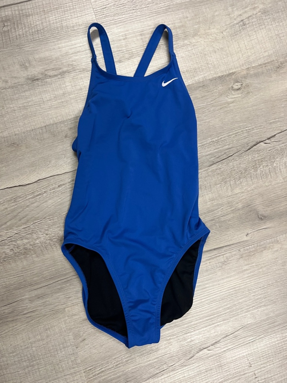 Nike Bright Royal Blue One-Piece Swimsuit sz 32